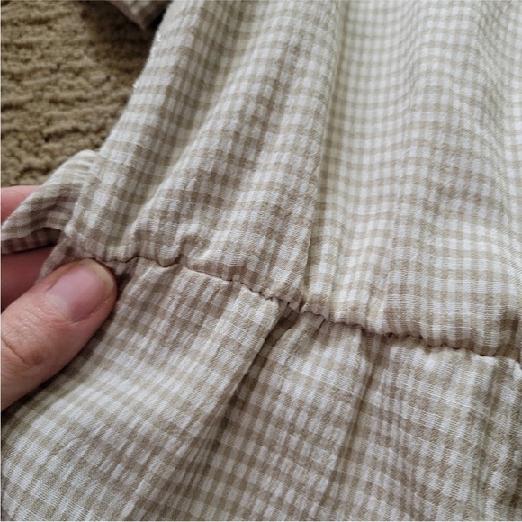 90s ROMPER gingham vest - Picture 2 of 14